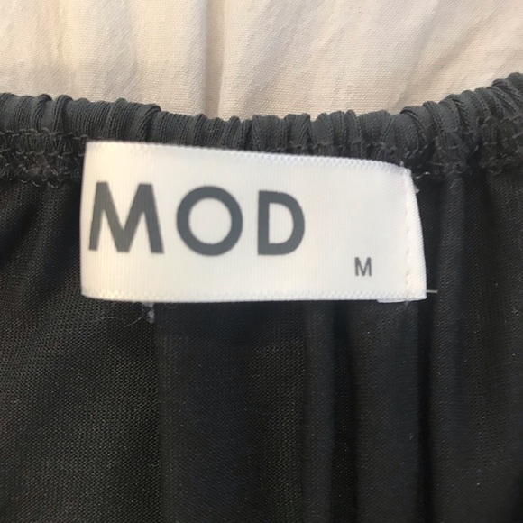 Mod ontrend dress. Size M. Charcoal grey - Picture 2 of 2